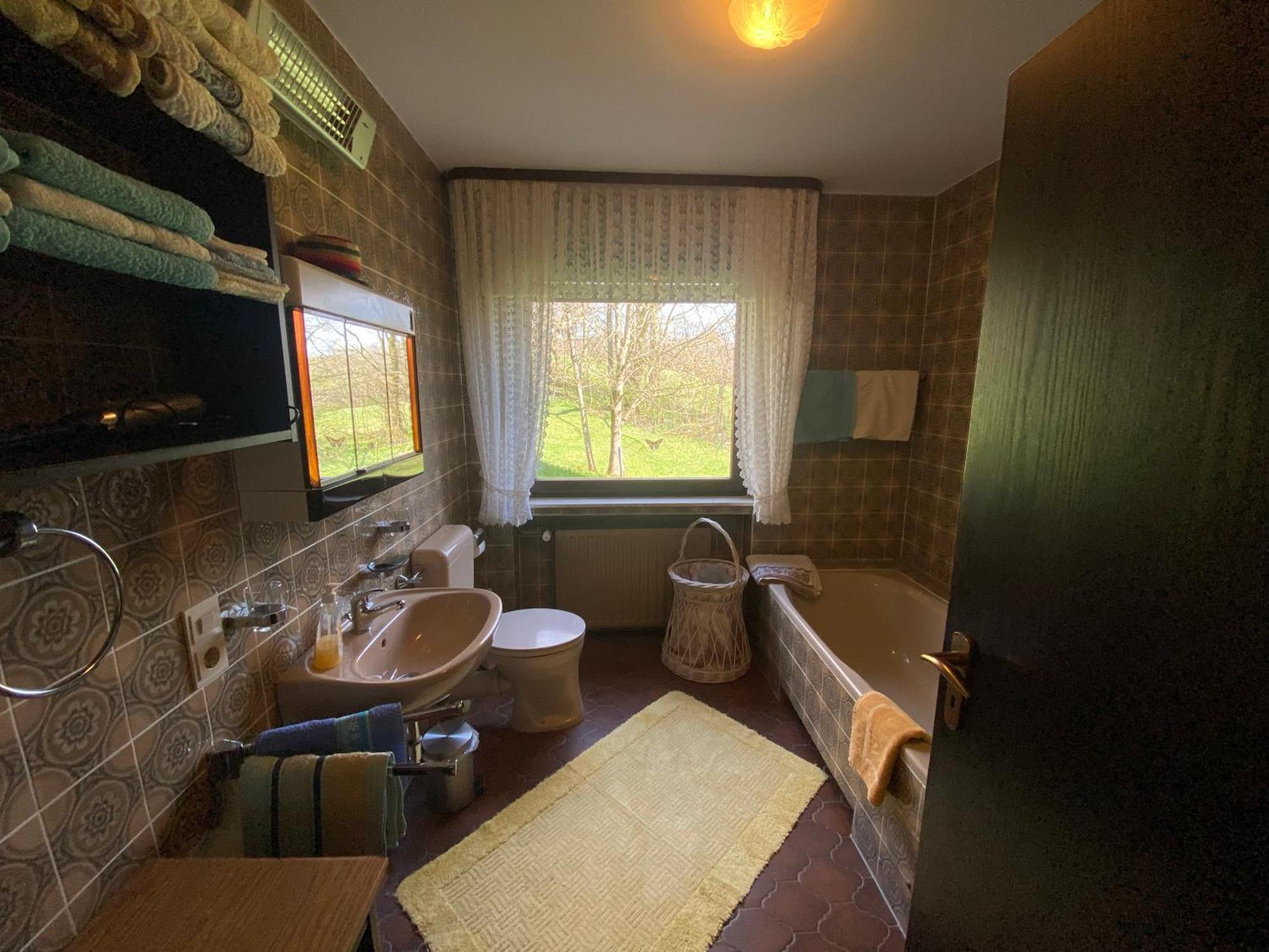 Ferienwohnung Rhoenpanorama Gersfeld Exterior foto